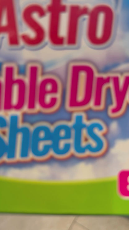 80-280 Tumble Dryer Sheets Fresh Linen Scented Fabric Laundry Softener Freshener