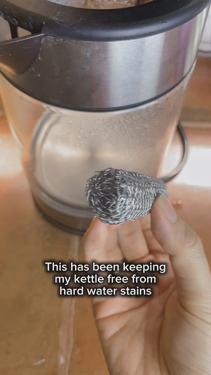 Kettle Descaler Balls Stainless Steel Mesh Limescale Remover | 4 Pack