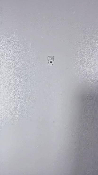 Hanging Strips Clips Self Adhesive Wall Picture | 20 Pack