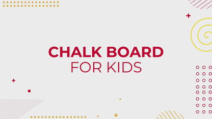 A4 Children's Chalkboard | Wooden Blackboard & Eraser