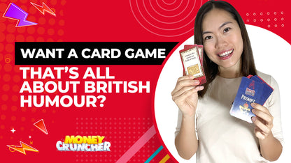 Brits & Giggles Funny British Card Games for Adults Friends Party Game Night Fun
