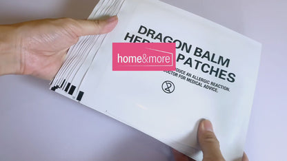 24-72pk Dragon Balm Herbal Patches Pain Relief Heat Back Knee Muscle