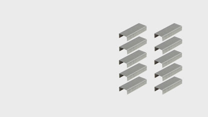 10,000 Office Staples 26/6 | Standard Fit 26/6mm Staples for Desktop Staplers