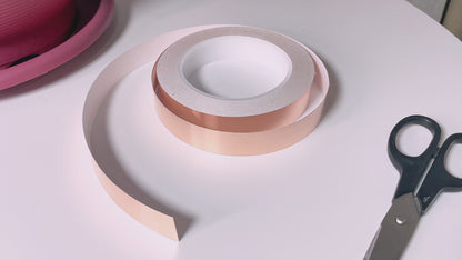 25M Copper Tape 20mm Self Adhesive Foil EMI Shielding Slug Conductive Repellent