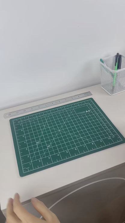 A4 Cutting Mat with 30cm Ruler | Self Healing Craft Set