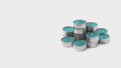 75pk Scented Tea Lights Candles | Various Fragrances 4 Hour Burn Time Tealights
